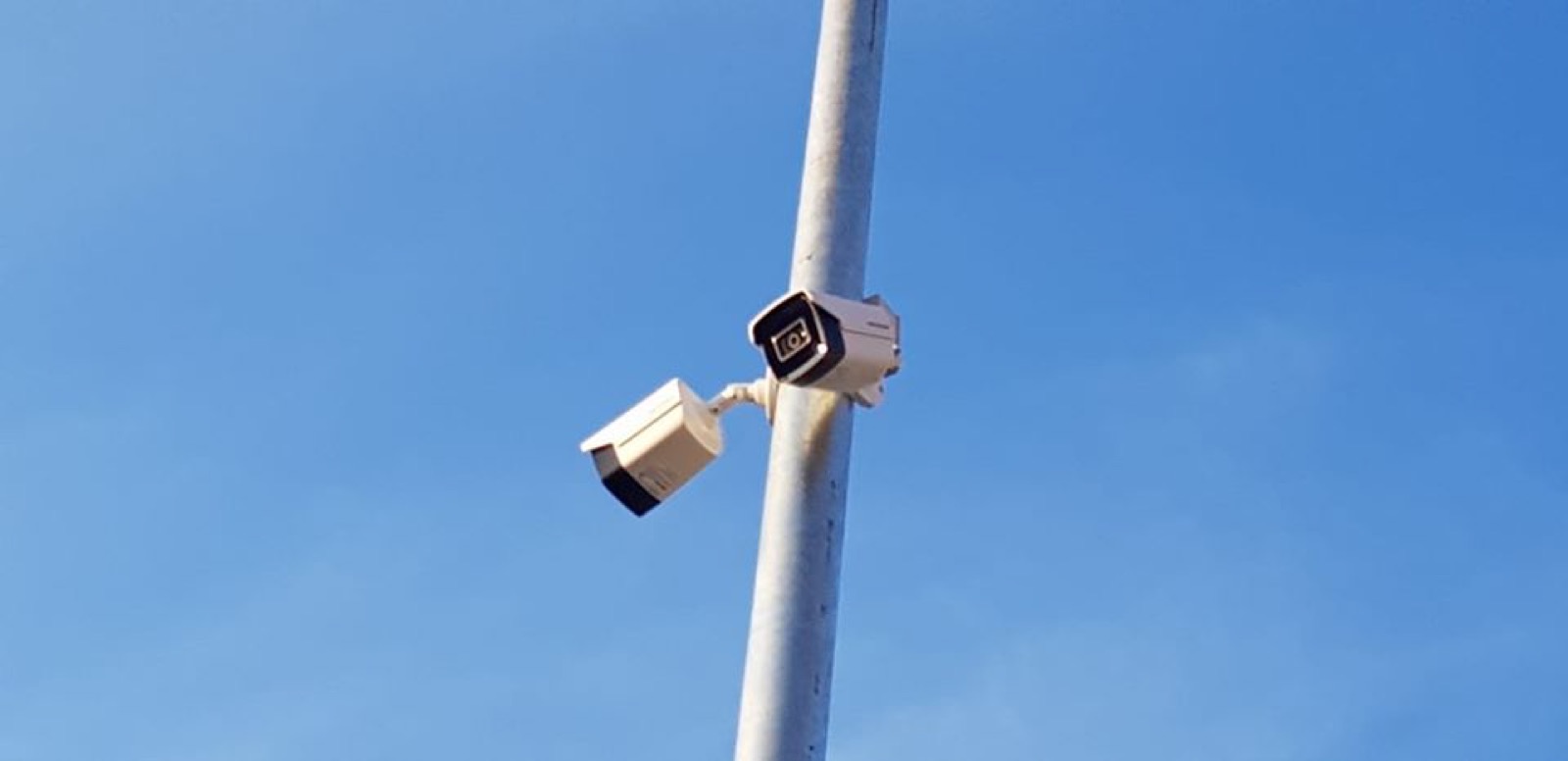Cameră de supraveghere instalată